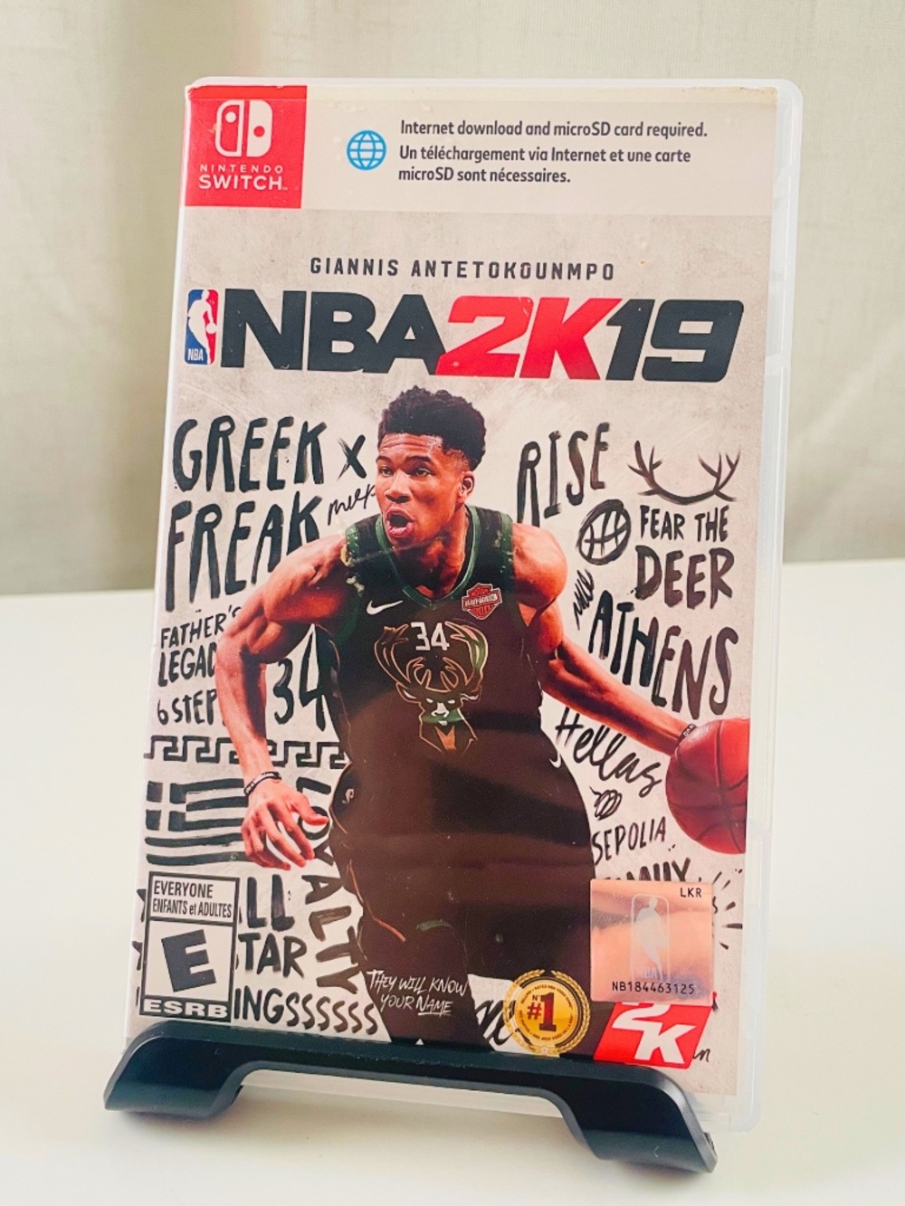 NBA 2K19 Nintendo Switch Game Complete in Box + Manual